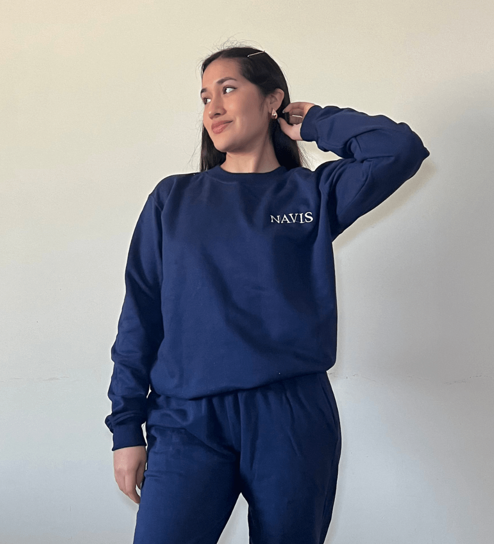 Polera Franela Azul
