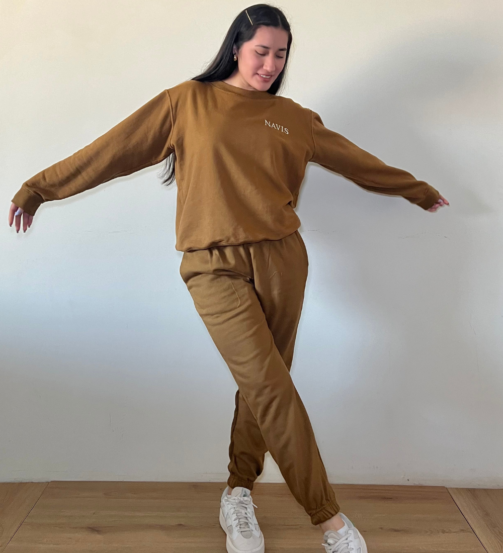 Jogger Franela Camel