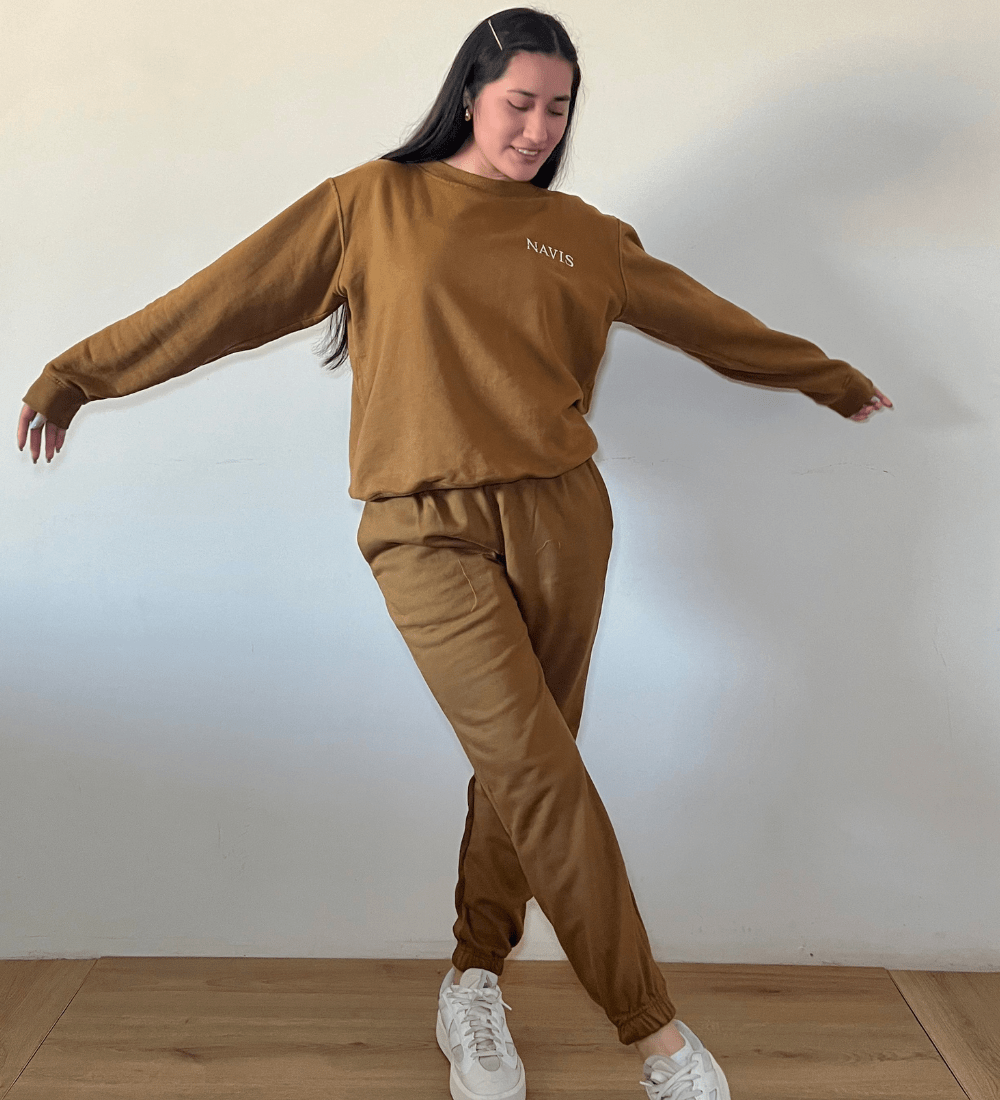 Polera Franela Camel