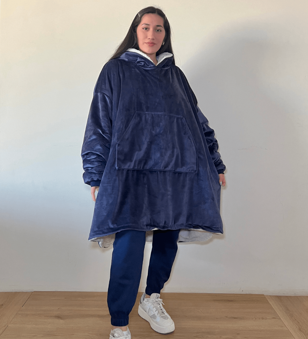 Poleron Inuit Azul