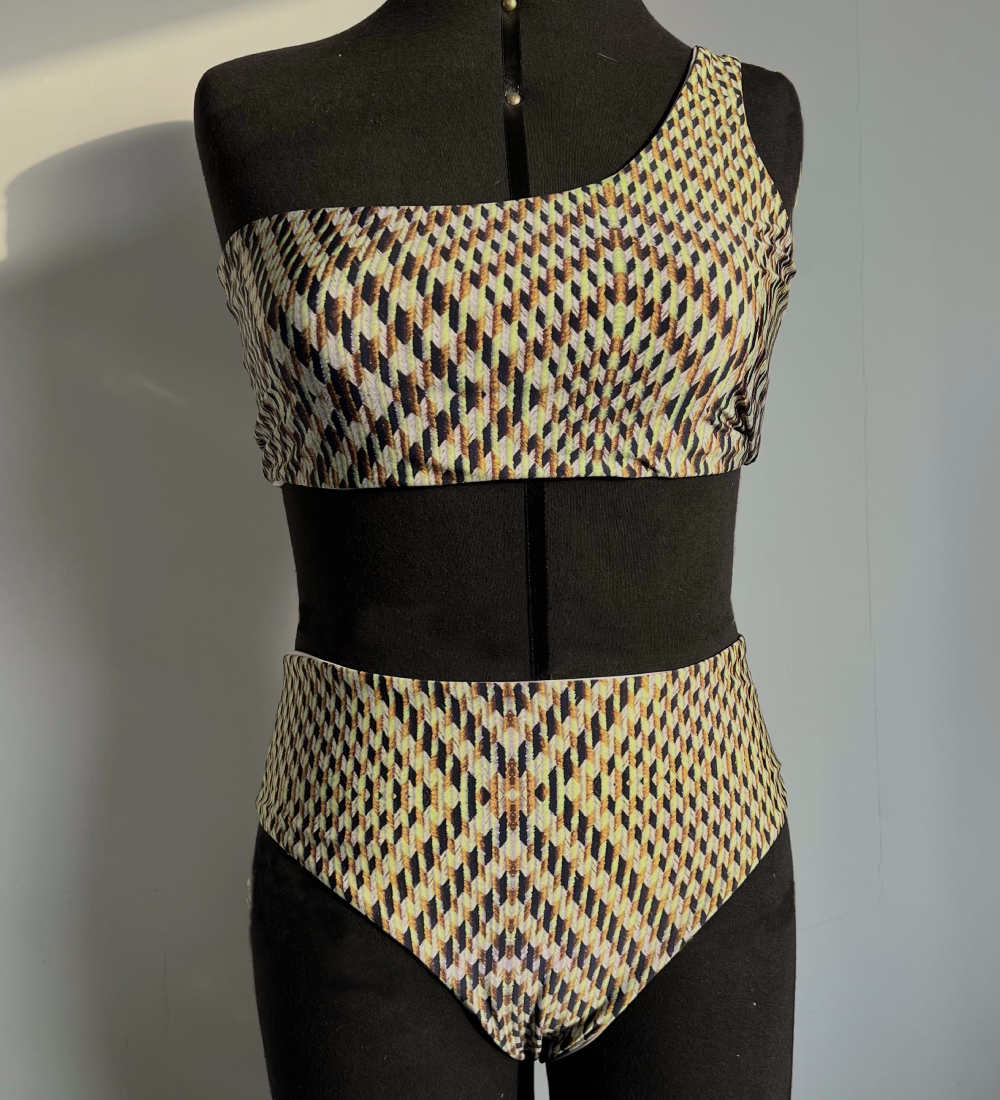 Bikini Tribal Asimétrico