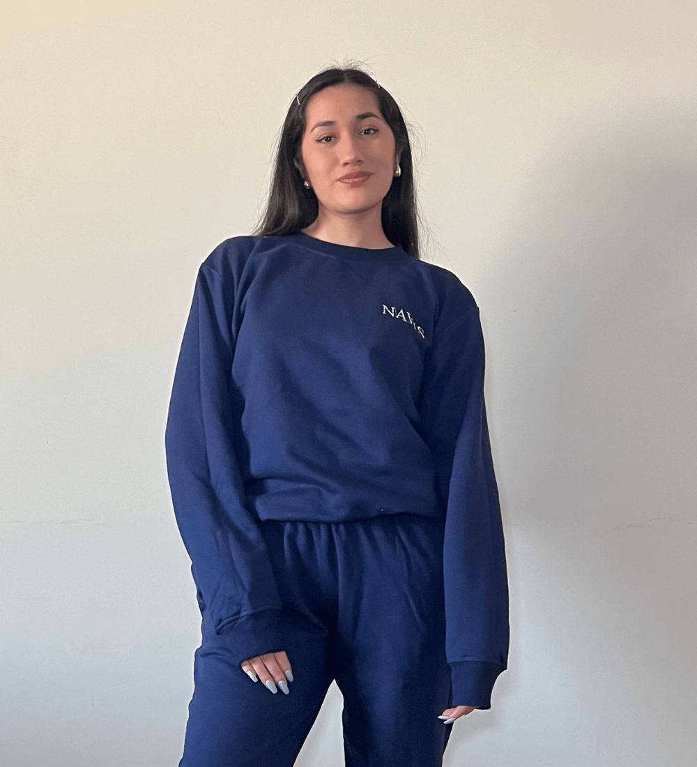Polera Franela Azul